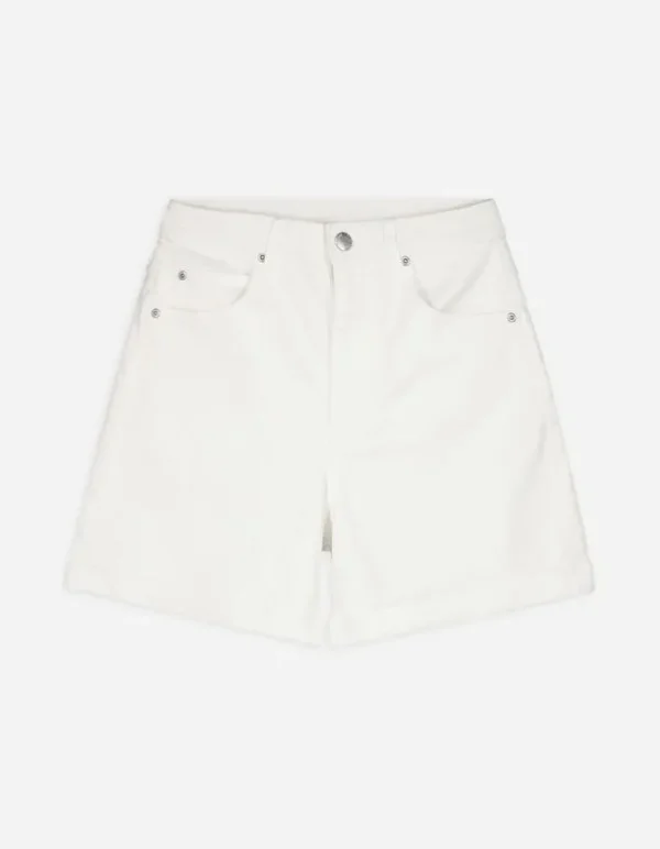 Jeansshorts - Fixierter Beinumschlag