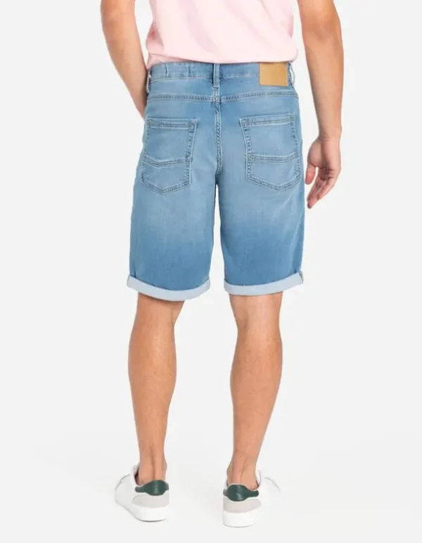 Jeansshorts - Fixierter Beinumschlag