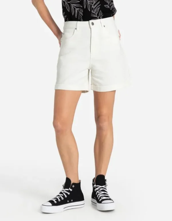 Jeansshorts - Fixierter Beinumschlag