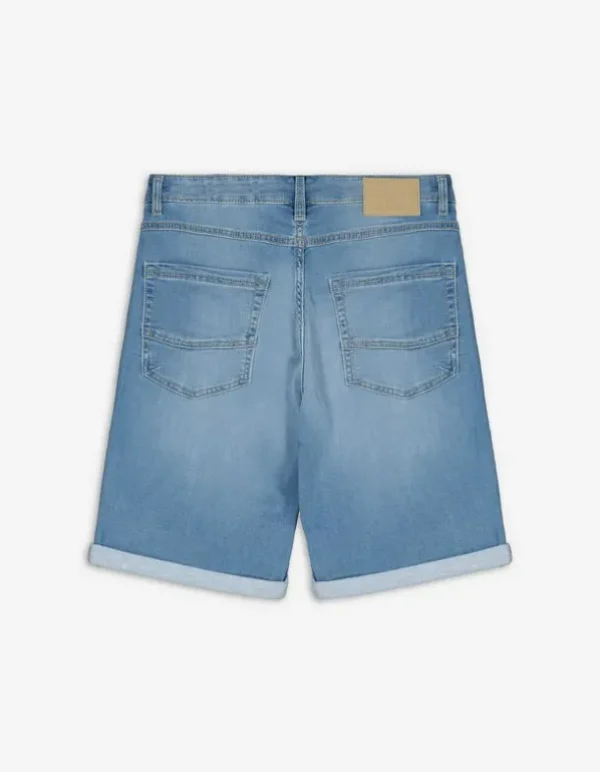 Jeansshorts - Fixierter Beinumschlag