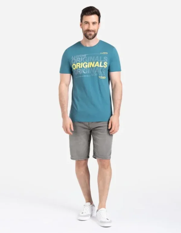 Jeansshorts - grau