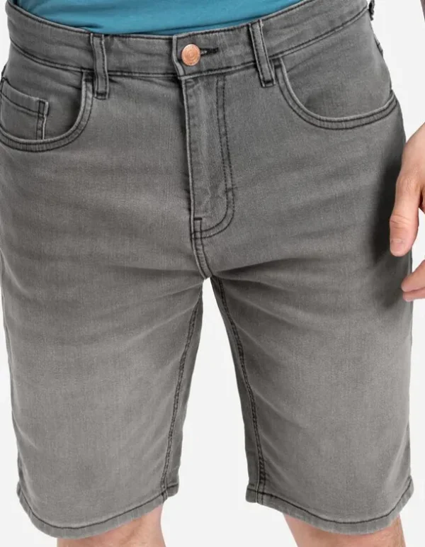 Jeansshorts - grau
