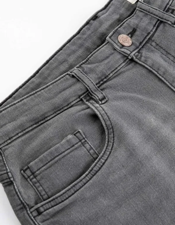 Jeansshorts - grau