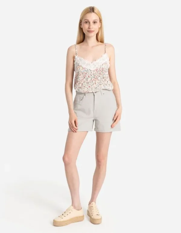 Jeansshorts - Twill