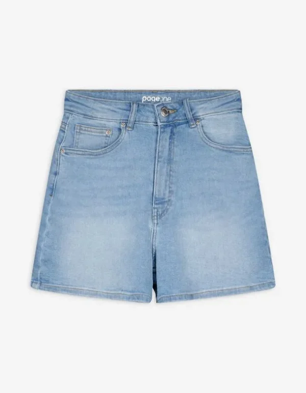 Jeansshorts - Weites Bein