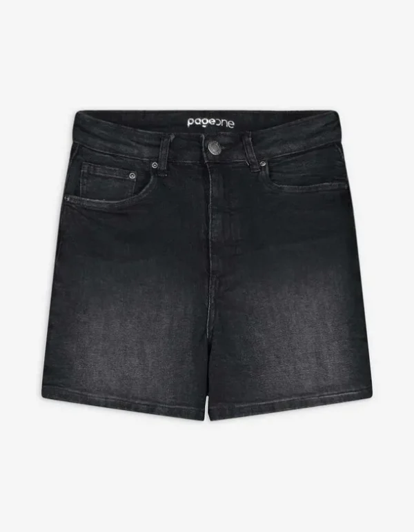Jeansshorts - Weites Bein