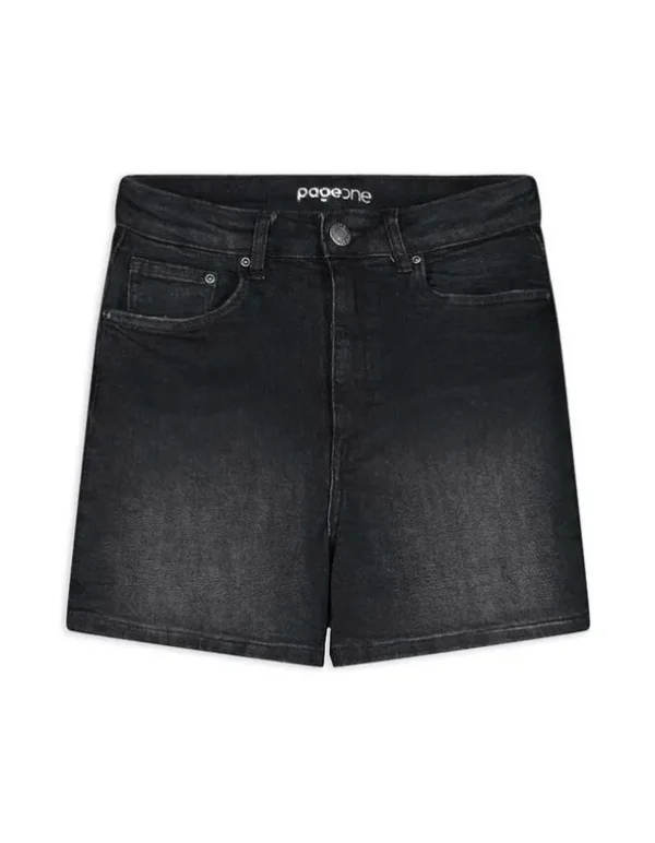 Jeansshorts - Weites Bein