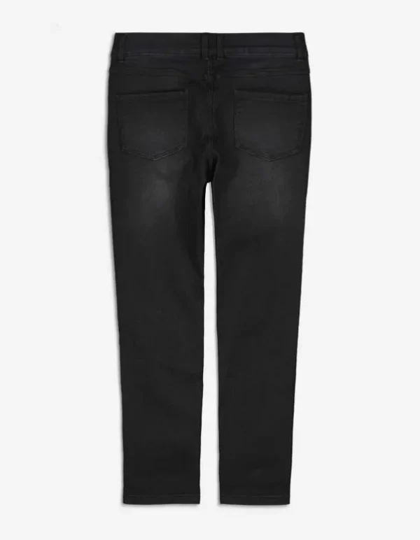 Jeggings - Gürtelschlaufen - schwarz
