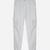 Jogginghose - Aufgesetze Taschen - hellgrau