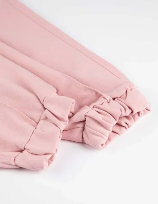 Jogginghose - Aufgesetze Taschen - rosa