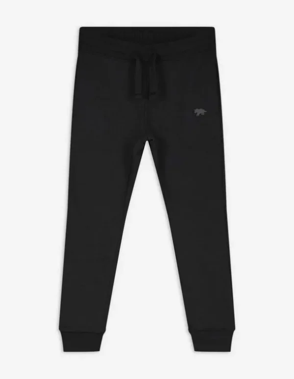 Jogginghose - einfarbig - schwarz