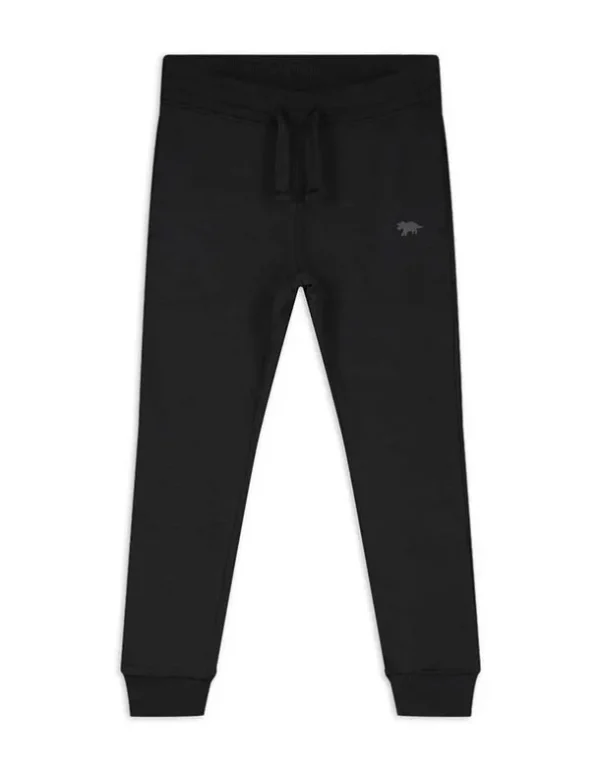 Jogginghose - einfarbig - schwarz