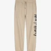 Jogginghose - Print - beige
