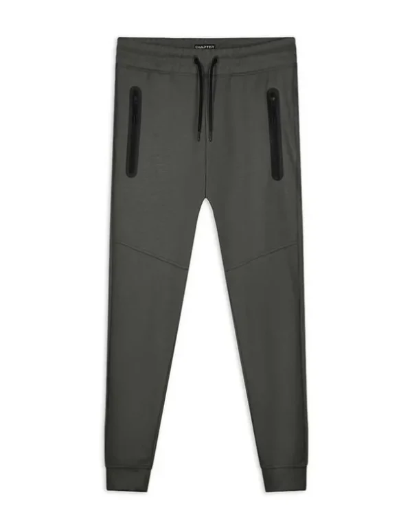 Jogginghose - Regular Waist - grau