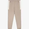 Jogginghose - Relaxed Fit - hellbraun