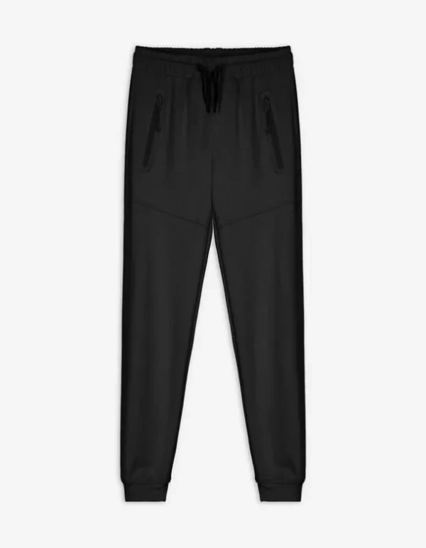 Jogginghose - Relaxed Fit - schwarz