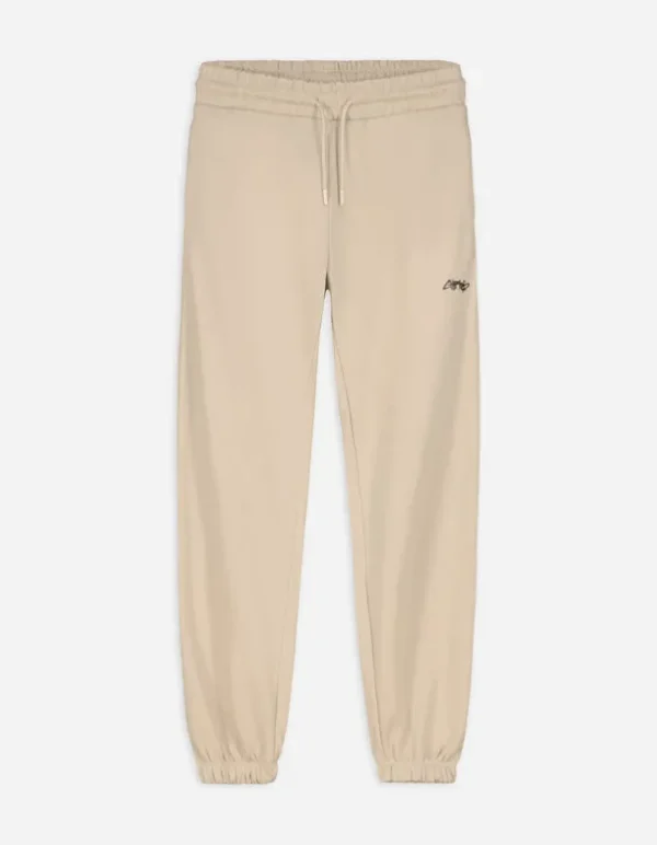 Jogginghose - Relaxed Fit - dunkelbeige