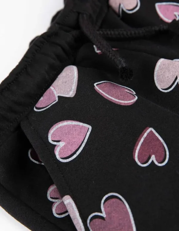 Jogginghose - Relaxed Fit - schwarz
