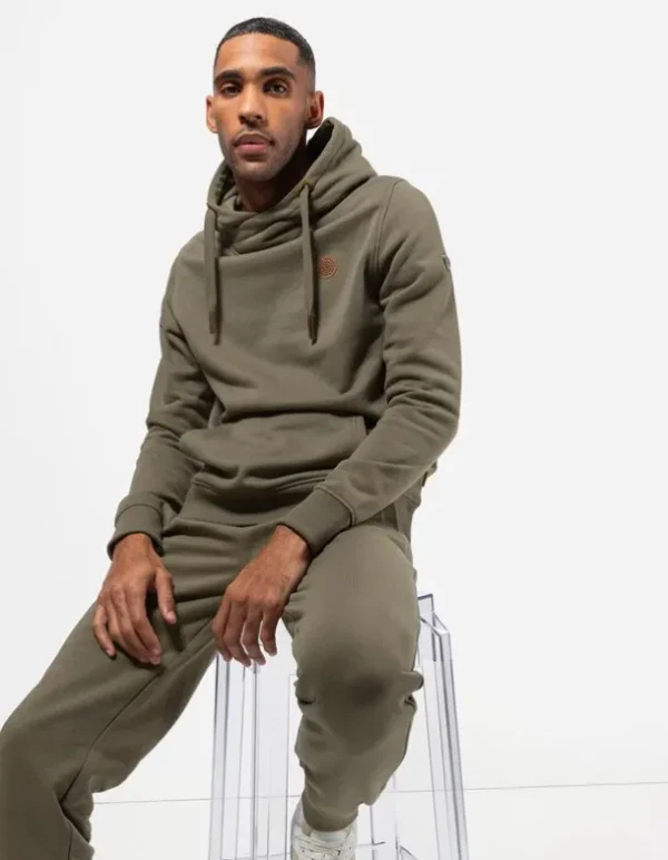 Jogginghose - Relaxed Fit - hellbraun