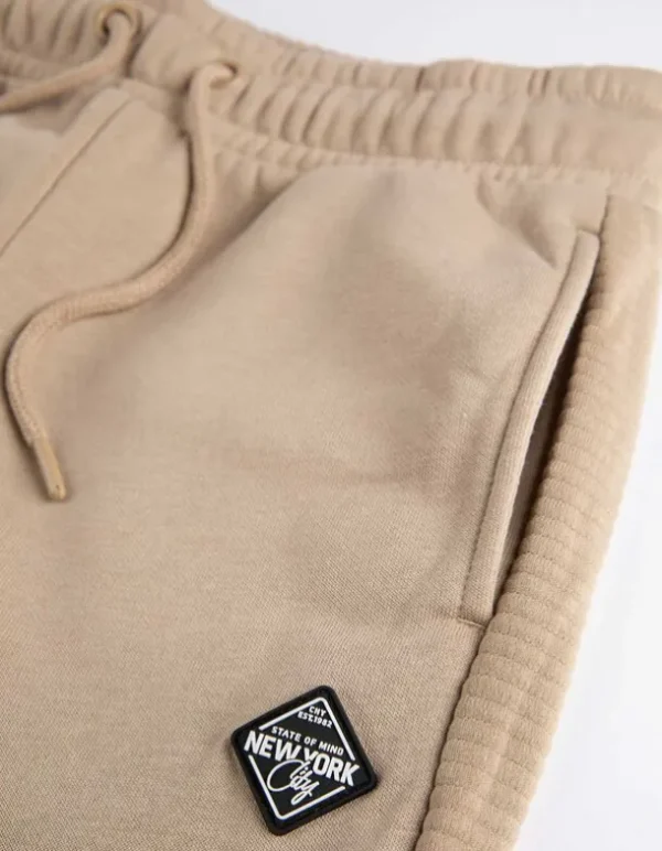 Jogginghose - Relaxed Fit - beige
