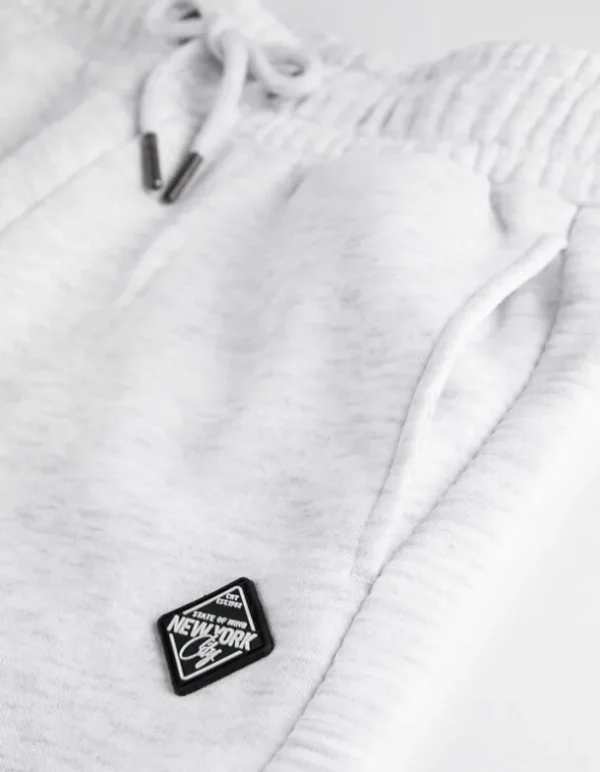 Jogginghose - Relaxed Fit - hellgrau