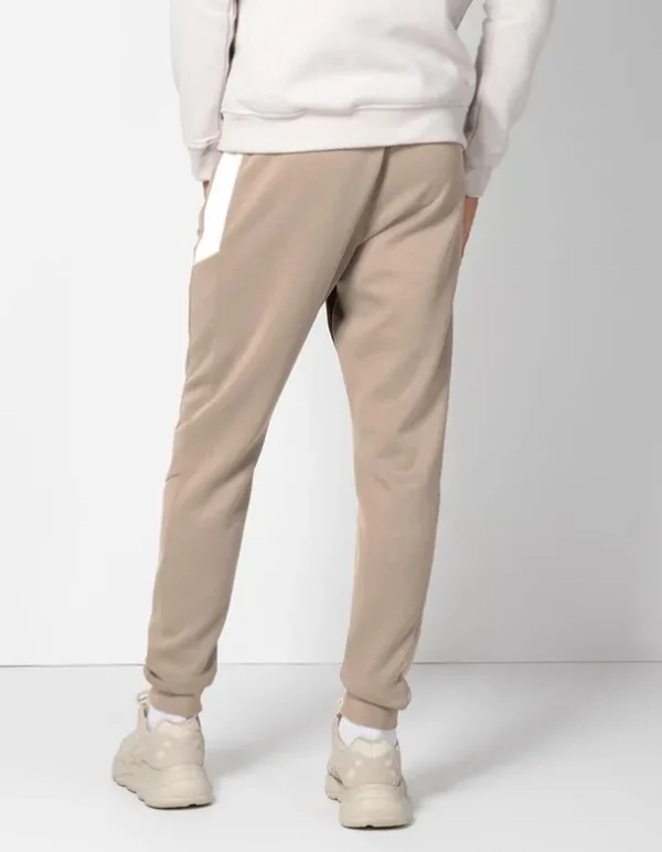 Jogginghose - Relaxed Fit - hellbraun