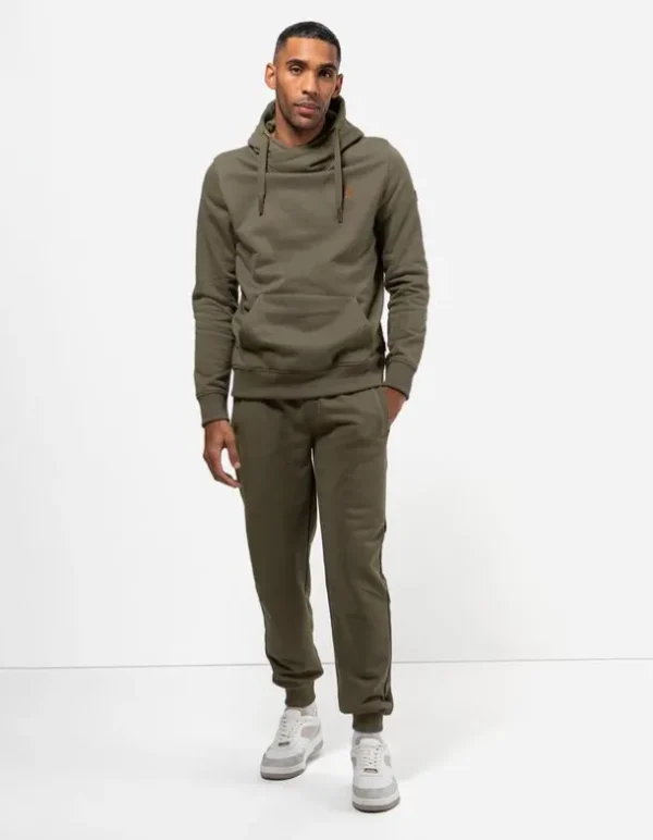 Jogginghose - Relaxed Fit - hellbraun