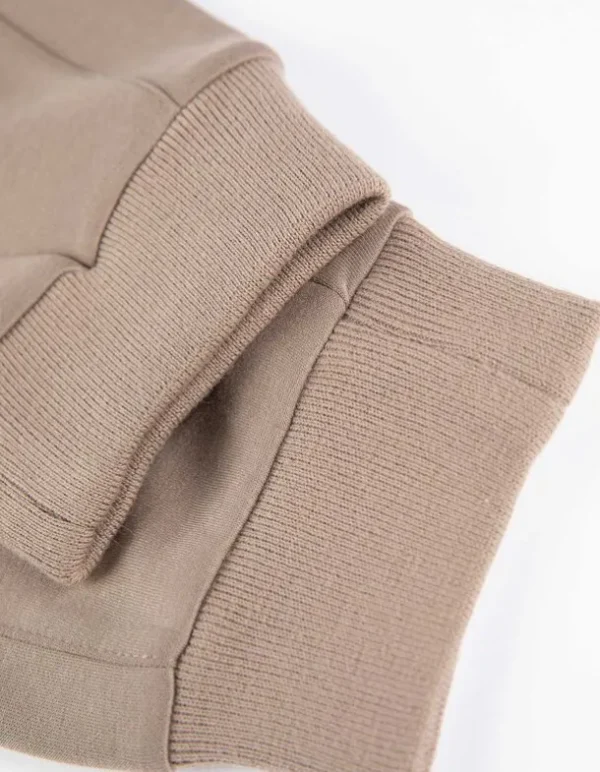 Jogginghose - Relaxed Fit - hellbraun