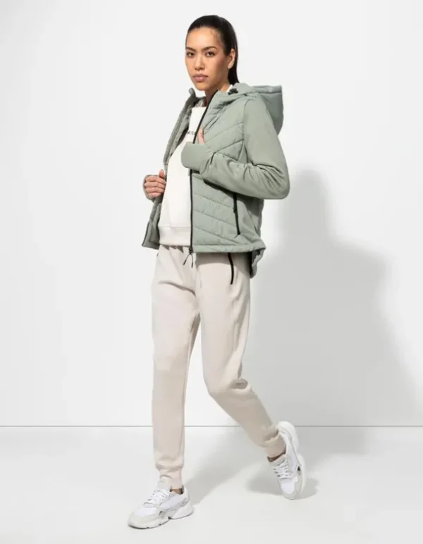 Jogginghose - Soft-Touch - beige
