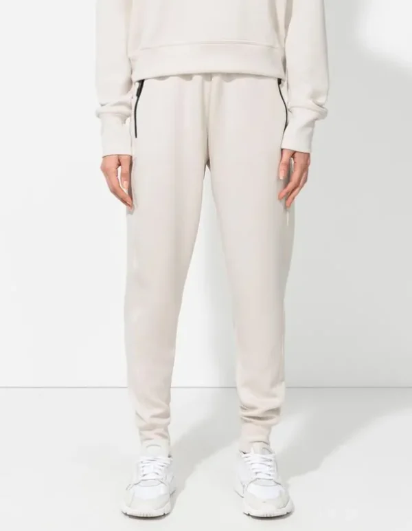 Jogginghose - Soft-Touch - beige