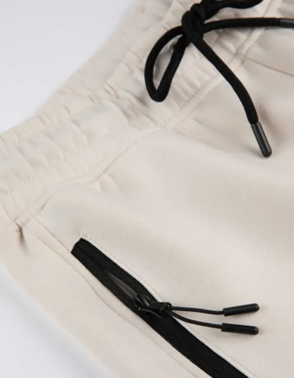 Jogginghose - Soft-Touch - beige