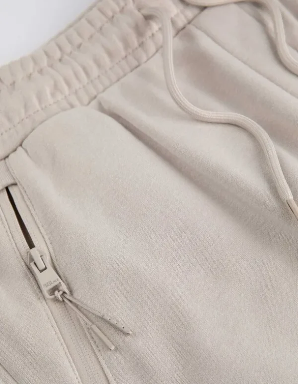 Jogginghose - Weites Bein - beige