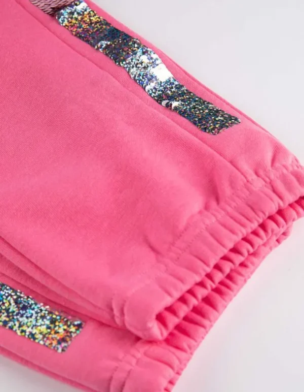 Jogginghose - Wendepailletten - pink