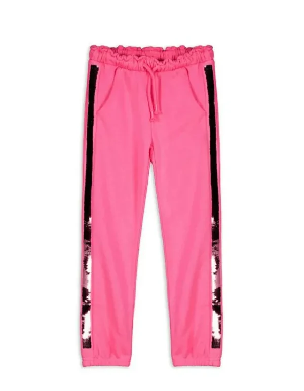 Jogginghose - Wendepailletten - pink