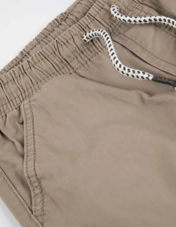Jogpants - Aufgesetze Taschen - beige