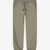 Jogpants - Kordel - dunkelgrün