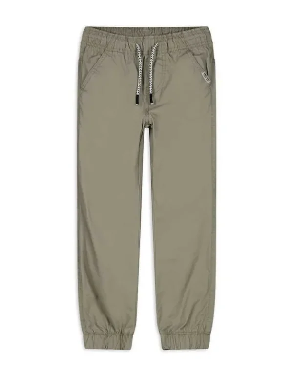 Jogpants - Kordel - dunkelgrün