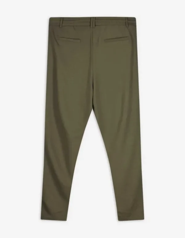 Jogpants - Kordel - dunkelgrün