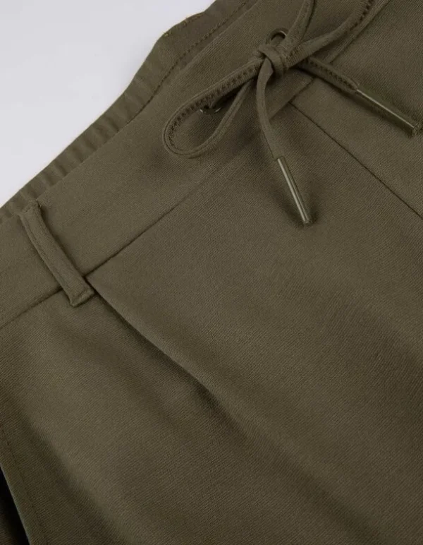 Jogpants - Kordel - dunkelgrün