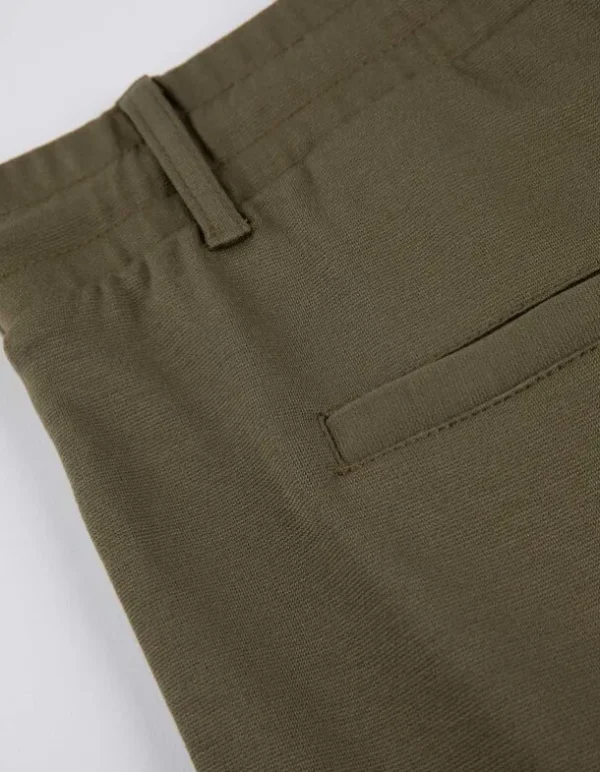 Jogpants - Kordel - dunkelgrün