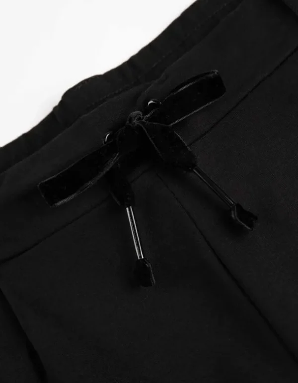 Jogpants - Kordel - schwarz