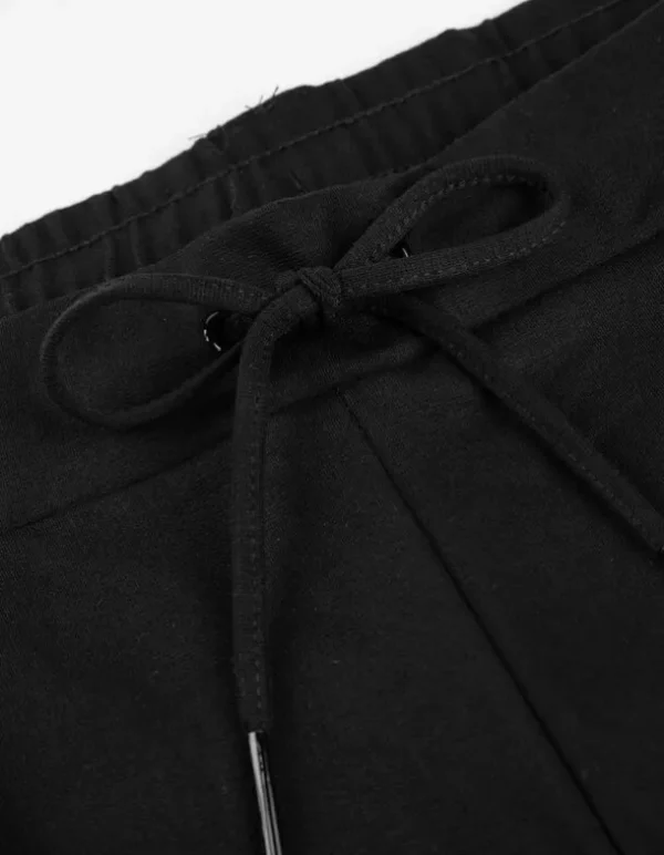 Jogpants - Kordel - schwarz