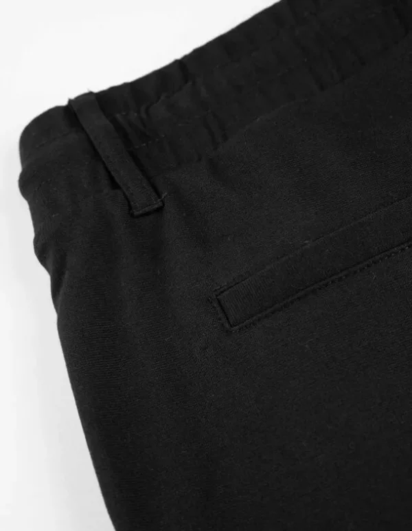 Jogpants - Kordel - schwarz