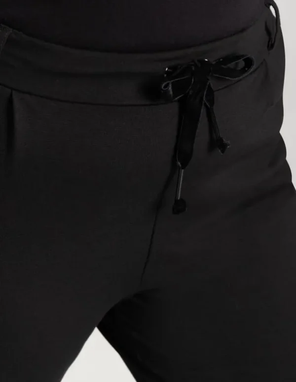 Jogpants - Kordel - schwarz