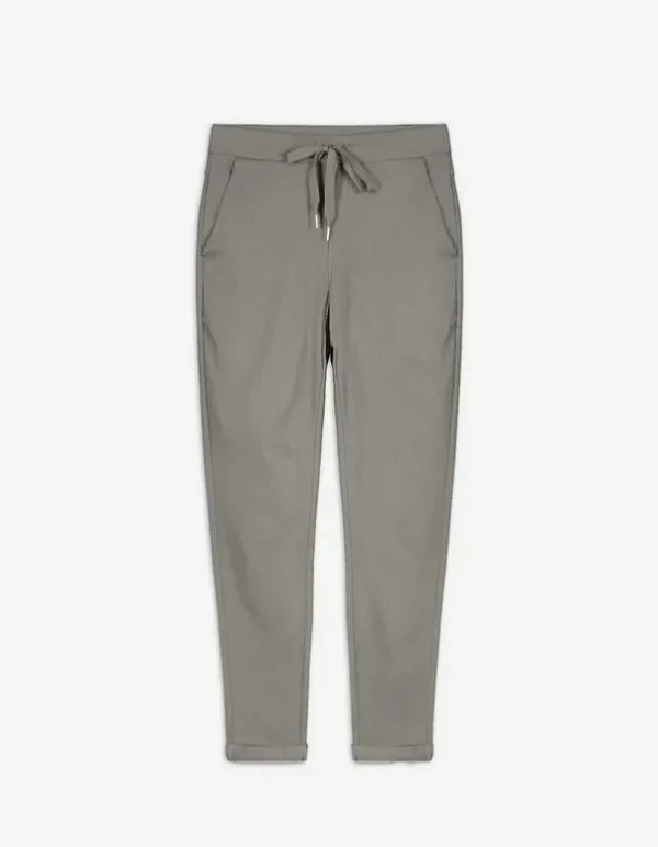 Jogpants - LENZING™ ECOVERO™ - dunkelgrün