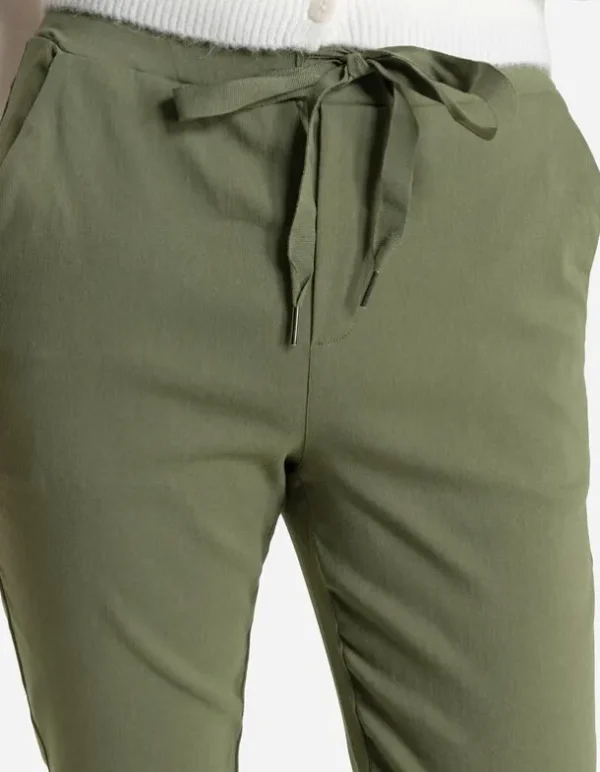 Jogpants - LENZING™ ECOVERO™ - grün