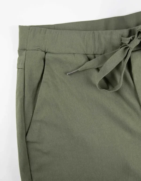 Jogpants - LENZING™ ECOVERO™ - grün