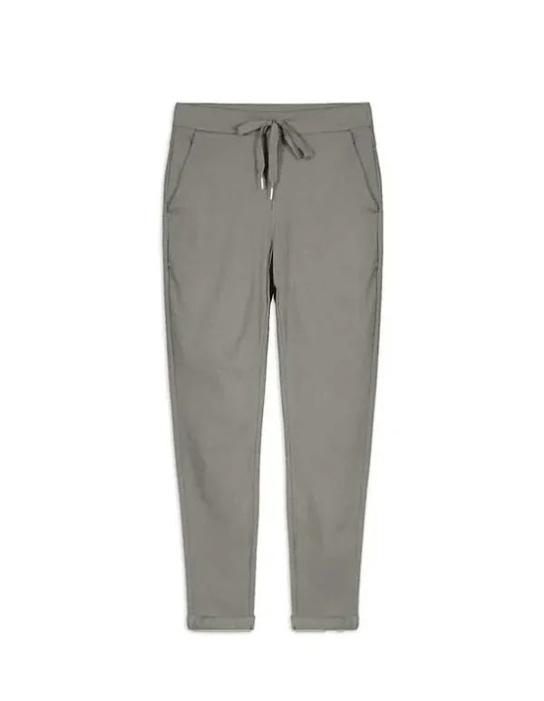 Jogpants - LENZING™ ECOVERO™ - dunkelgrün