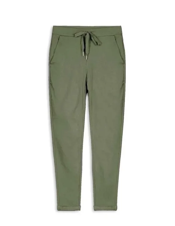 Jogpants - LENZING™ ECOVERO™ - grün