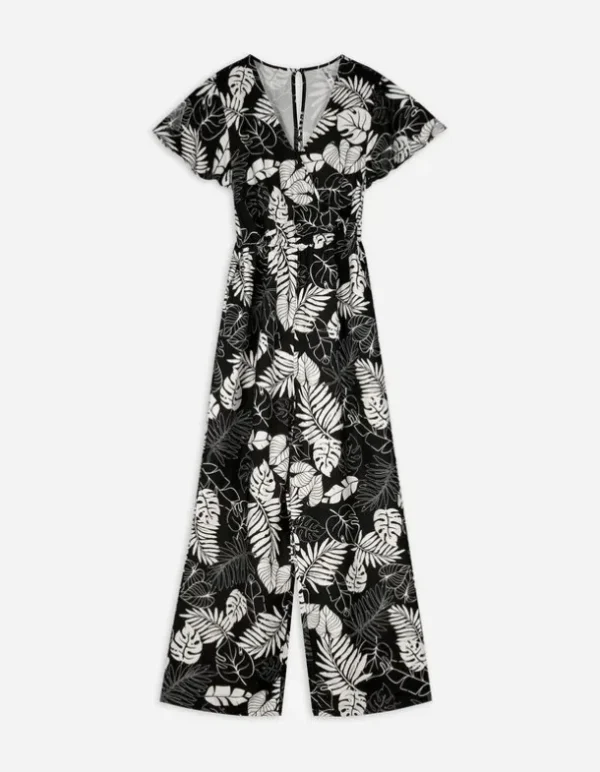 Jumpsuit - Viskose-Mix